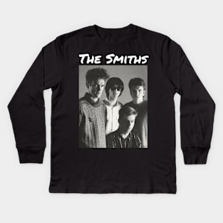 The Smiths / Vintage Photo Style Kids Long Sleeve T-Shirt